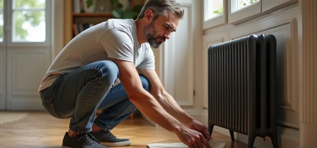 Comment préserver votre parquet avec un radiateur en fonte sur pied adapté